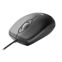 Trust Wired Mouse, Optical Tracking, Usb Connector, Black (PC)